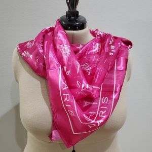 PARIS Keepsake Vivid Magenta Silky Wrap